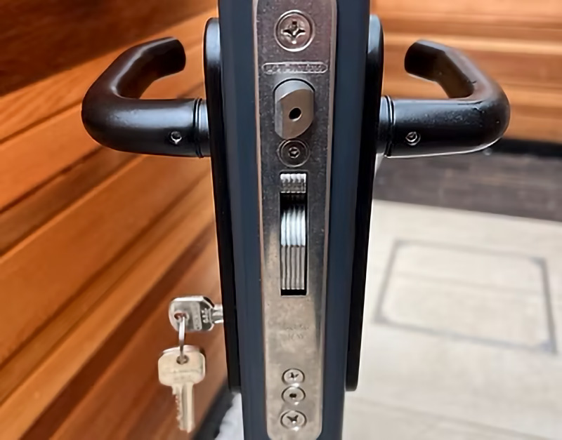 Surface-Mounted Gate Locks