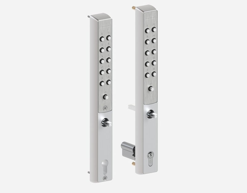 Mechanical code lock<br />
